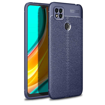 Xiaomi Redmi 9C Kılıf Zore Niss Silikon Kapak Lacivert