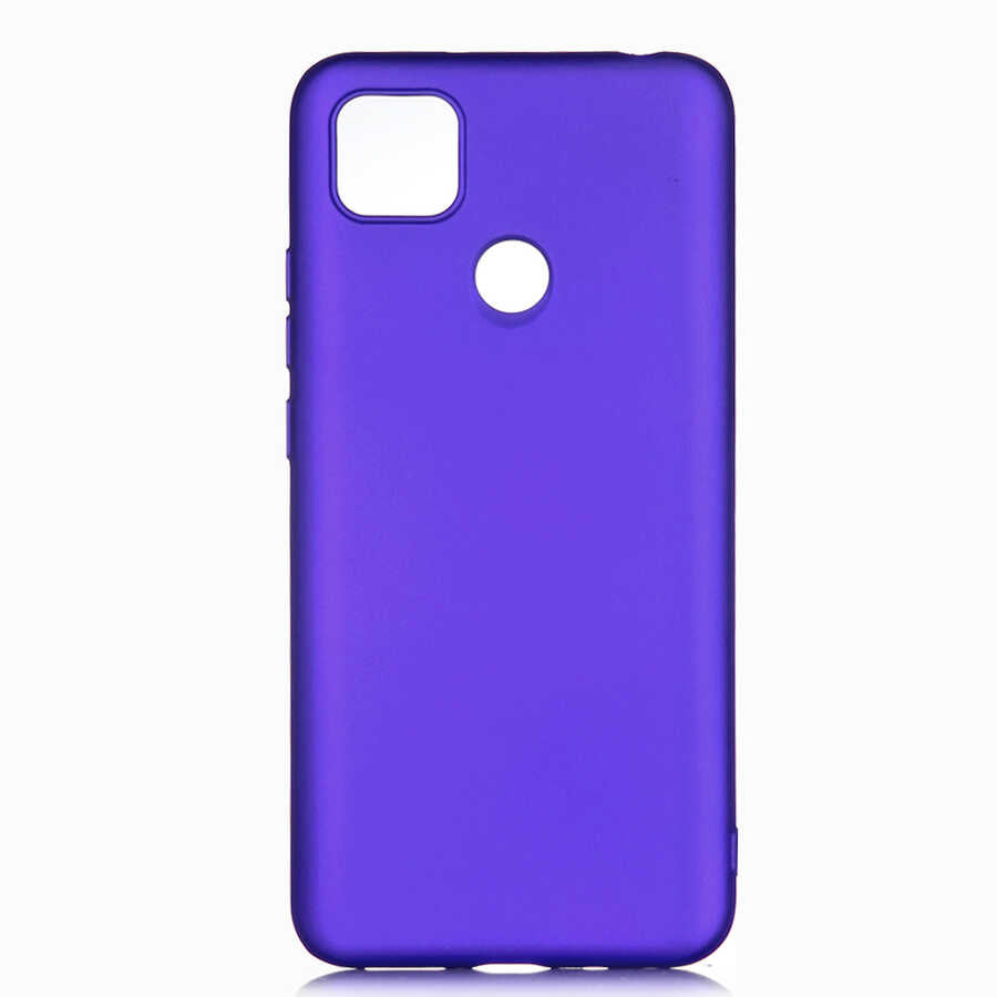 Xiaomi Redmi 9C Kılıf Zore Premier Silikon Kapak Mürdüm