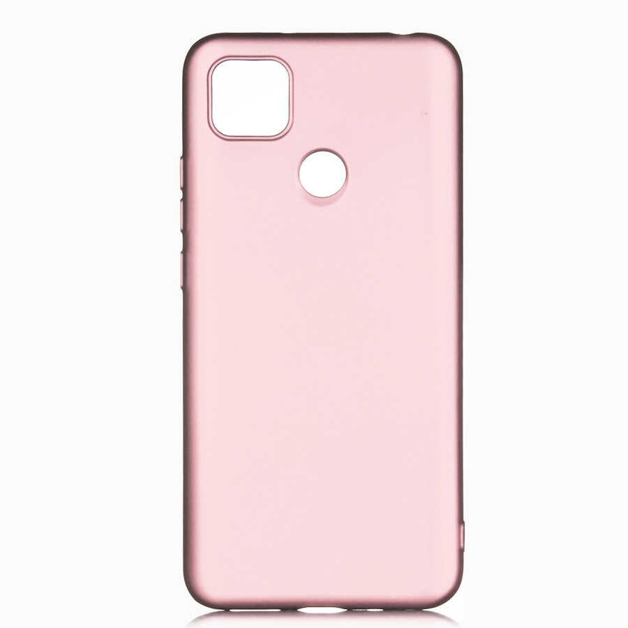 Xiaomi Redmi 9C Kılıf Zore Premier Silikon Kapak Rose Gold