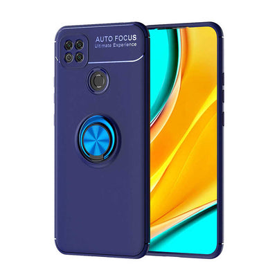 Xiaomi Redmi 9C Kılıf Zore Ravel Silikon Kapak Siyah