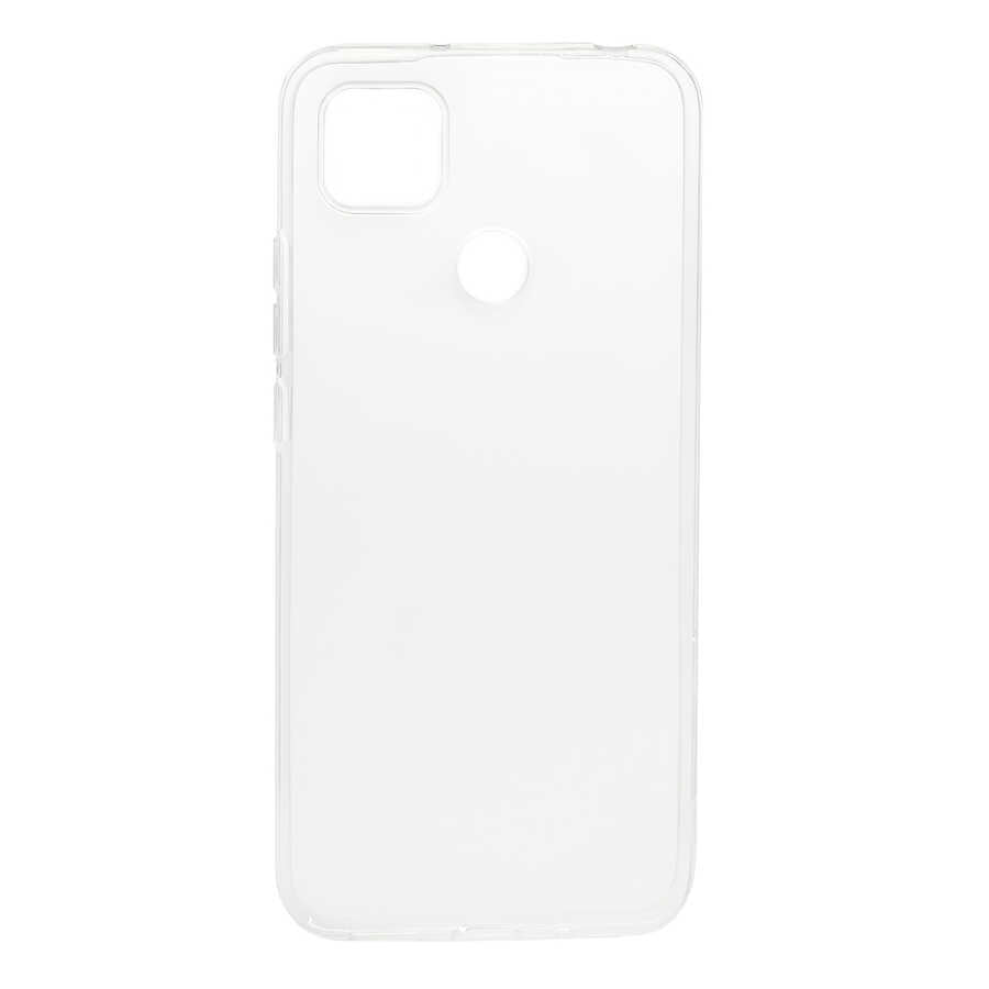 Xiaomi Redmi 9C Kılıf Zore Süper Silikon Kapak Renksiz