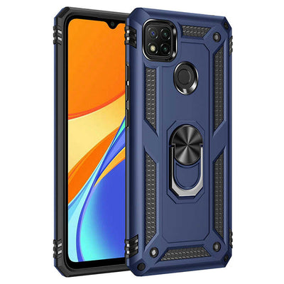 Xiaomi Redmi 9C Kılıf Zore Vega Kapak Mavi