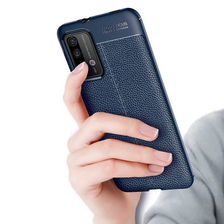 Xiaomi Redmi 9T Kılıf Zore Niss Silikon Kapak Kırmızı