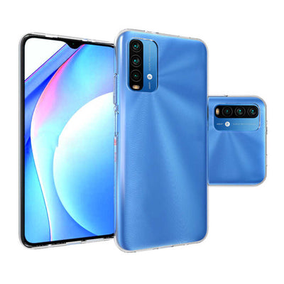 Xiaomi Redmi 9T Kılıf Zore Süper Silikon Kapak Renksiz