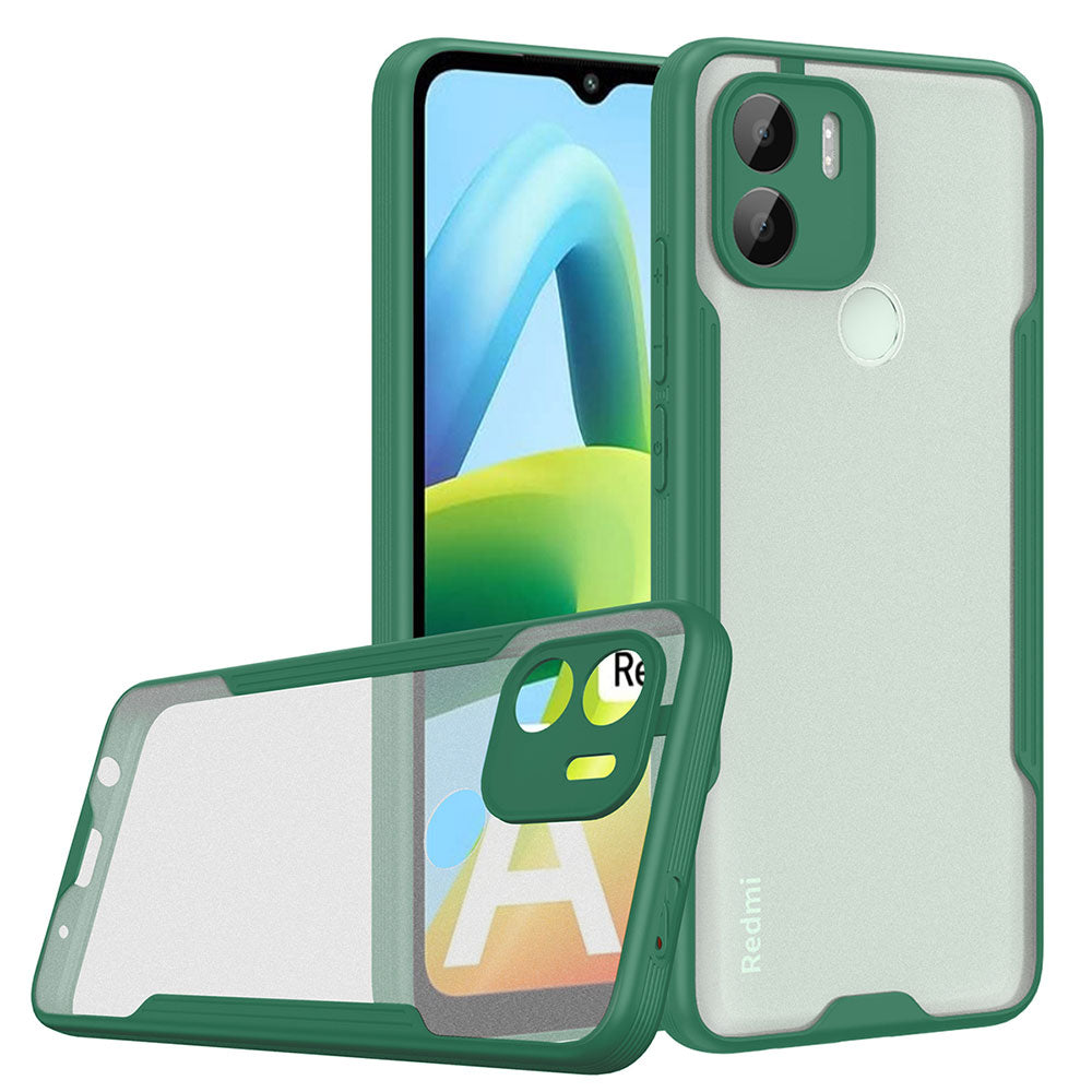 Xiaomi Redmi A1 Kılıf Zore Parfe Kapak Lacivert