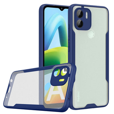 Xiaomi Redmi A1 Kılıf Zore Parfe Kapak Lacivert