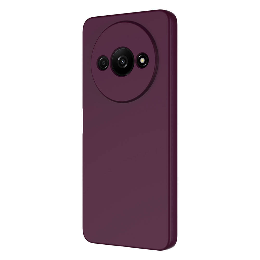Xiaomi Redmi A3 4G 2024 Kılıf Zore Mara Lansman Kapak Siyah