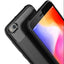 Xiaomi Redmi Go Kılıf Zore Negro Silikon Kapak Kahverengi