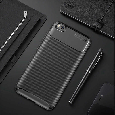 Xiaomi Redmi Go Kılıf Zore Negro Silikon Kapak Siyah