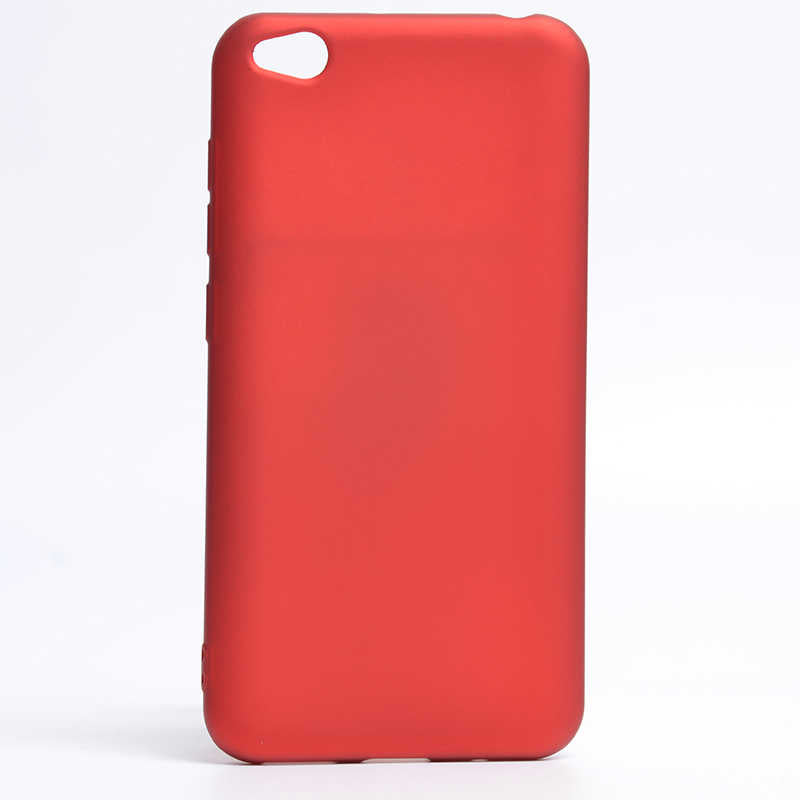 Xiaomi Redmi Go Kılıf Zore Premier Silikon Kapak Kırmızı