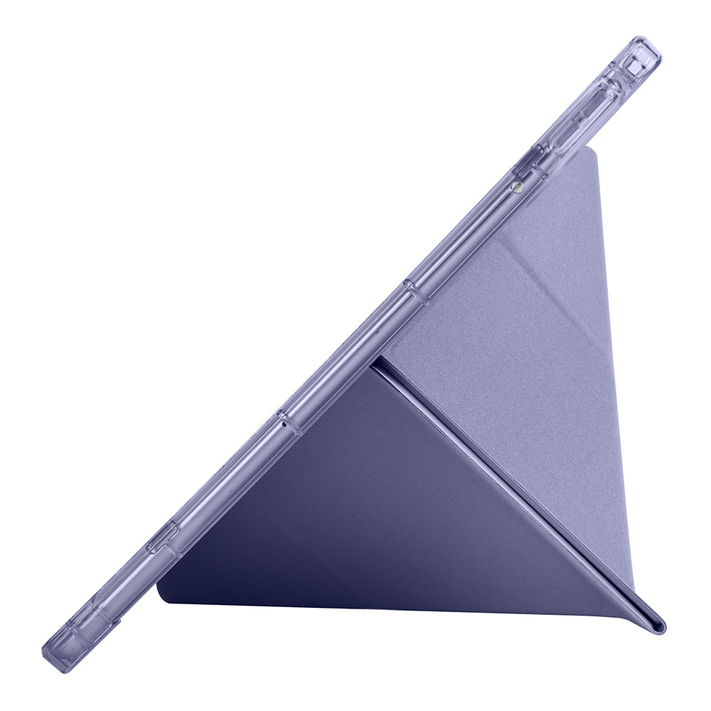 Xiaomi Redmi K Pad Kılıf Zore Tri Folding Kalem Bölmeli Standlı Kılıf Rose Gold
