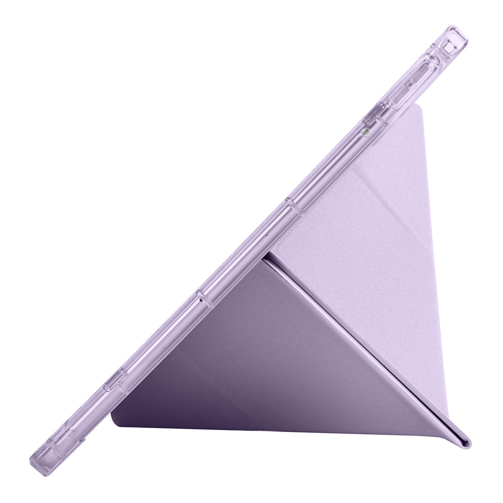 Xiaomi Redmi K Pad Kılıf Zore Tri Folding Kalem Bölmeli Standlı Kılıf Lacivert
