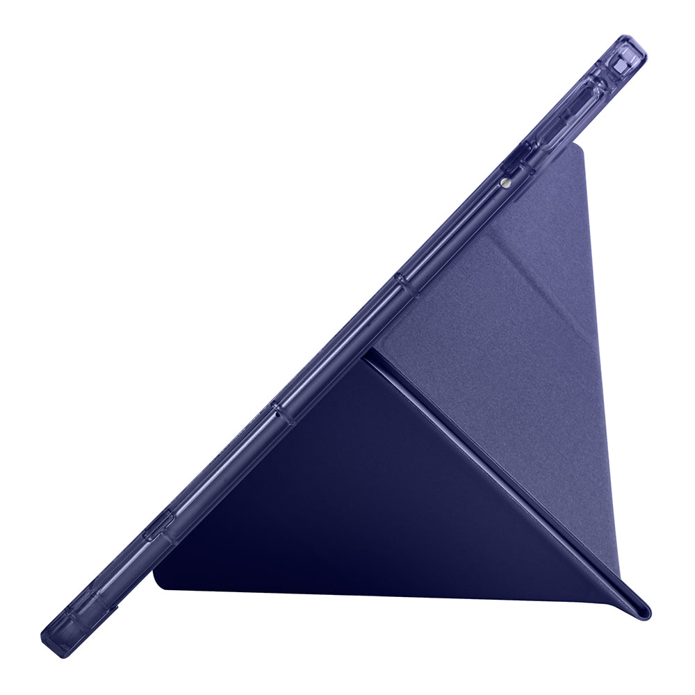 Xiaomi Redmi K Pad Kılıf Zore Tri Folding Kalem Bölmeli Standlı Kılıf Siyah