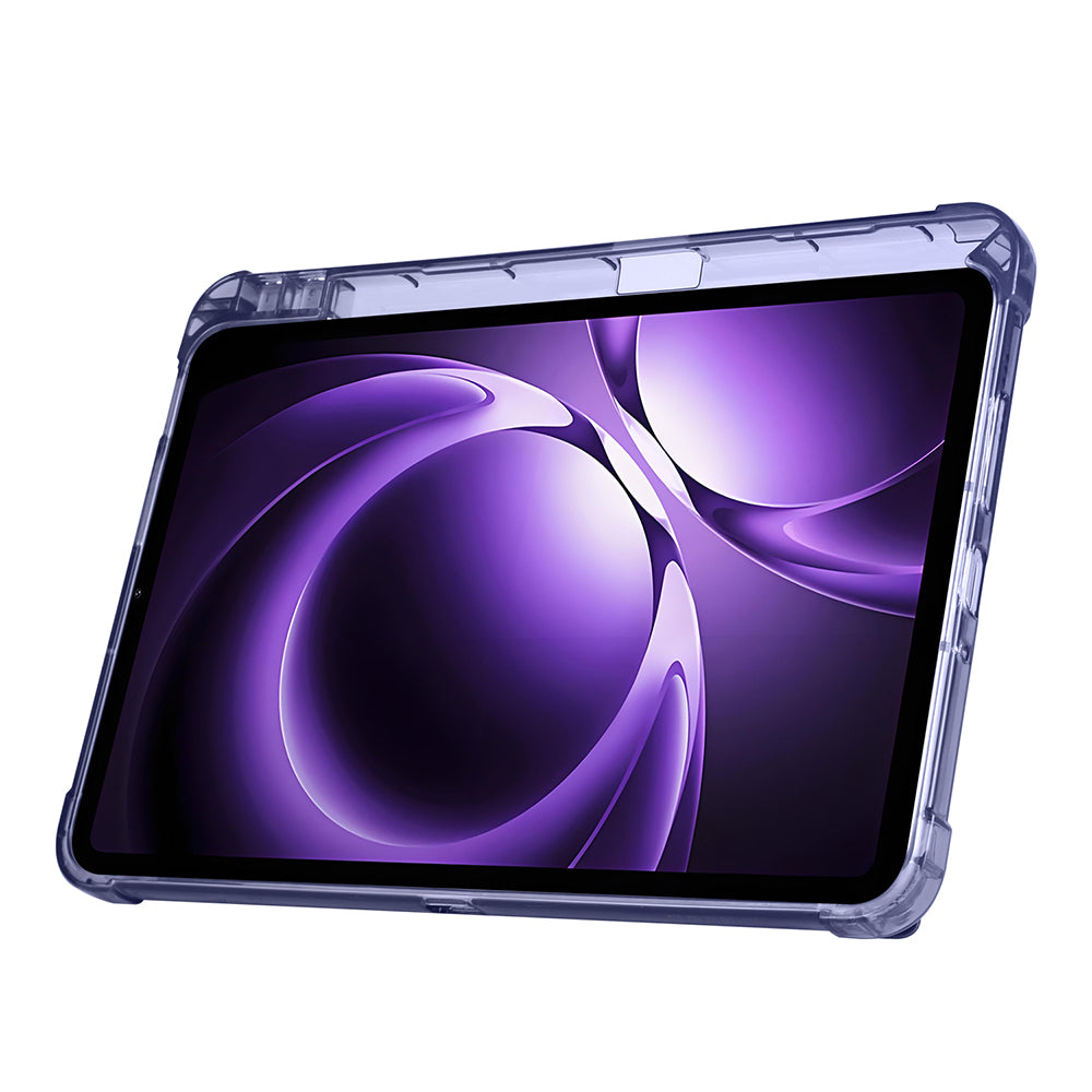 Xiaomi Redmi K Pad Kılıf Zore Tri Folding Kalem Bölmeli Standlı Kılıf Siyah
