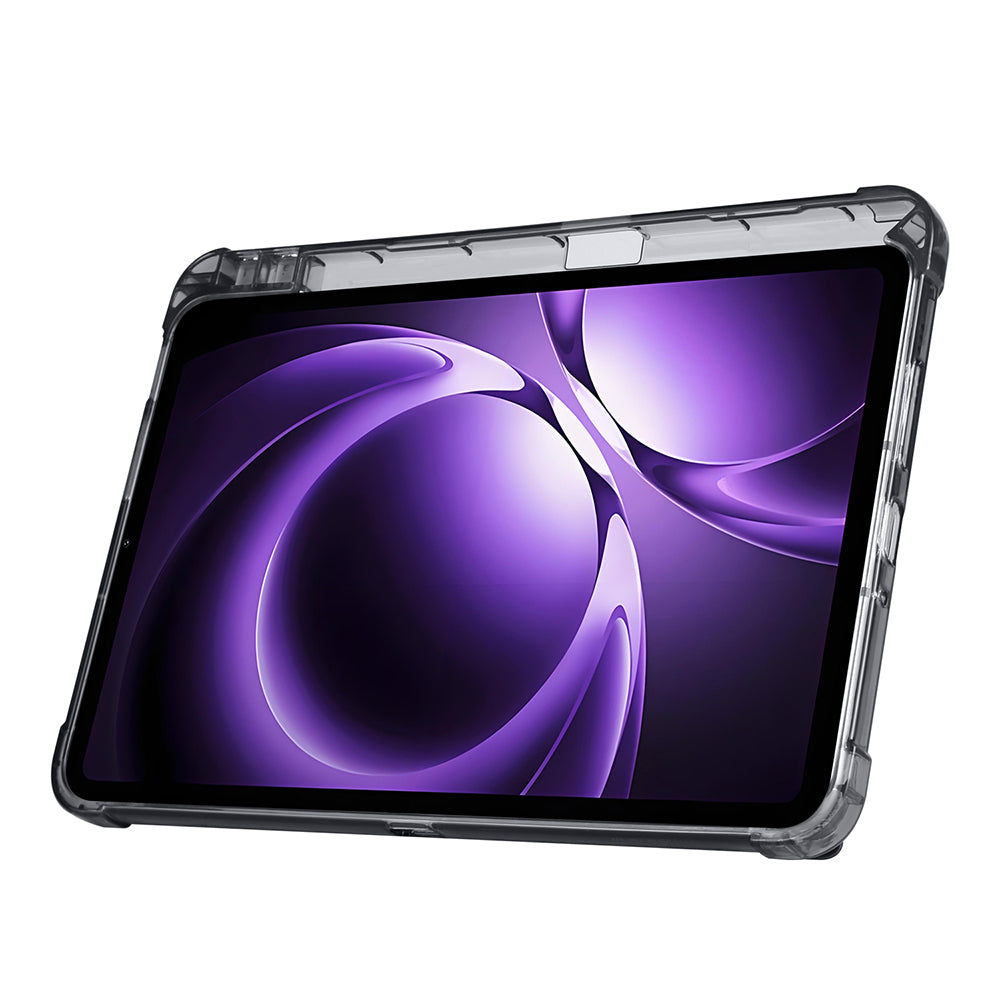 Xiaomi Redmi K Pad Kılıf Zore Tri Folding Kalem Bölmeli Standlı Kılıf Koyu Yeşil