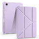 Xiaomi Redmi K Pad Kılıf Zore Tri Folding Kalem Bölmeli Standlı Kılıf Lila