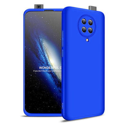 Xiaomi Redmi K30 Pro Kılıf Zore Ays Kapak Siyah-Mavi