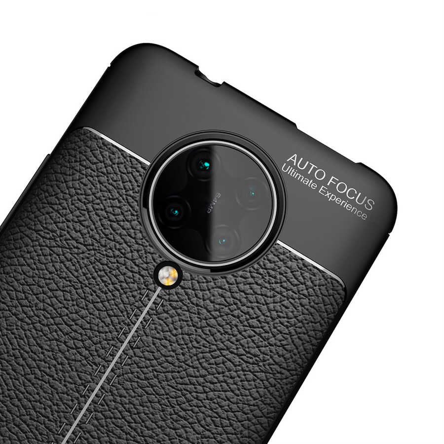 Xiaomi Redmi K30 Pro Kılıf Zore Niss Silikon Kapak Siyah