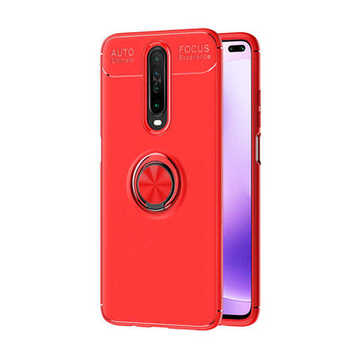 Xiaomi Redmi K30 Kılıf Zore Ravel Silikon Kapak Siyah