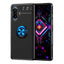 Xiaomi Redmi K40 Gaming Kılıf Zore Ravel Silikon Kapak Siyah-Mavi