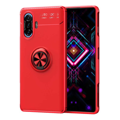 Xiaomi Redmi K40 Gaming Kılıf Zore Ravel Silikon Kapak Kırmızı