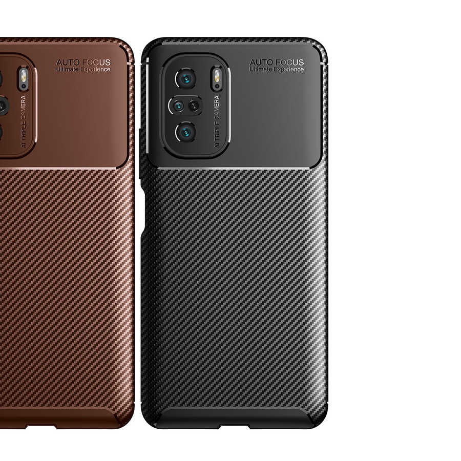 Xiaomi Redmi K40 Kılıf Zore Negro Silikon Kapak Siyah