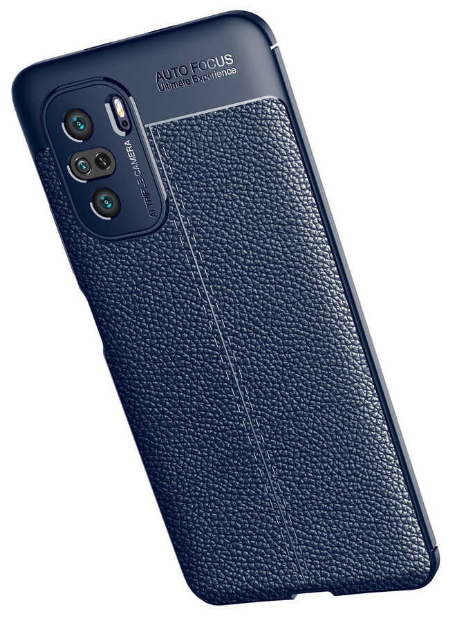 Xiaomi Redmi K40 Kılıf Zore Niss Silikon Kapak Lacivert