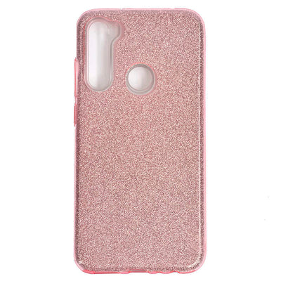 Xiaomi Redmi Note 8 Kılıf Zore Shining Silikon Pembe