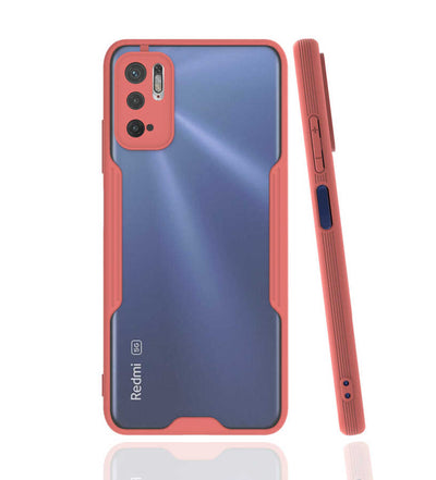 Xiaomi Redmi Note 10 5G Kılıf Zore Parfe Kapak Pembe