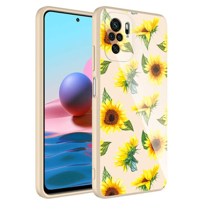 Xiaomi Redmi Note 10 Kılıf Kamera Korumalı Desenli Sert Silikon Zore Epoksi Kapak NO2