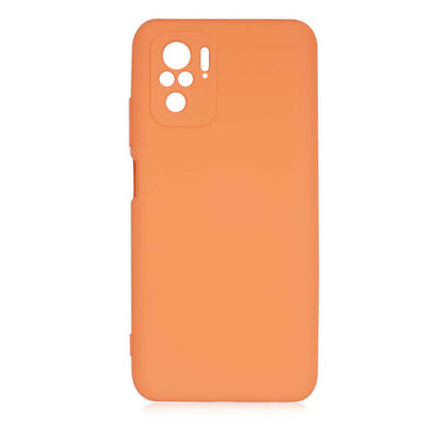 Xiaomi Redmi Note 10 Kılıf Zore Mara Lansman Kapak Turuncu