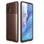 Xiaomi Redmi Note 10 Kılıf Zore Negro Silikon Kapak Kahverengi
