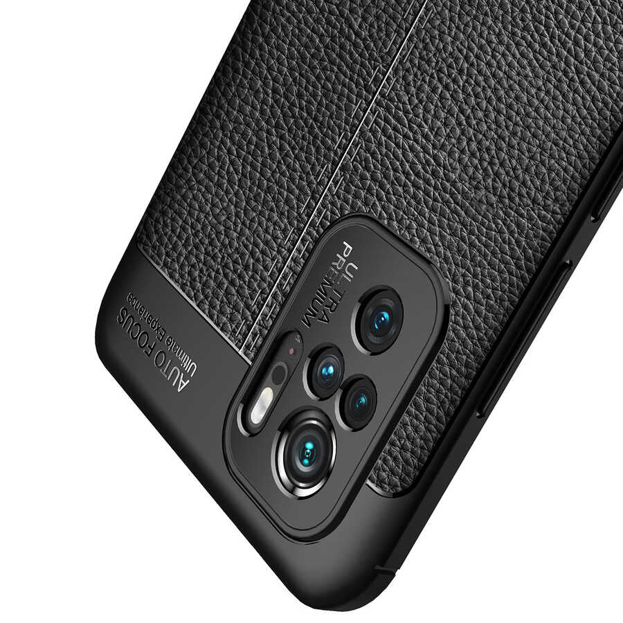 Xiaomi Redmi Note 10 Kılıf Zore Niss Silikon Kapak Kırmızı