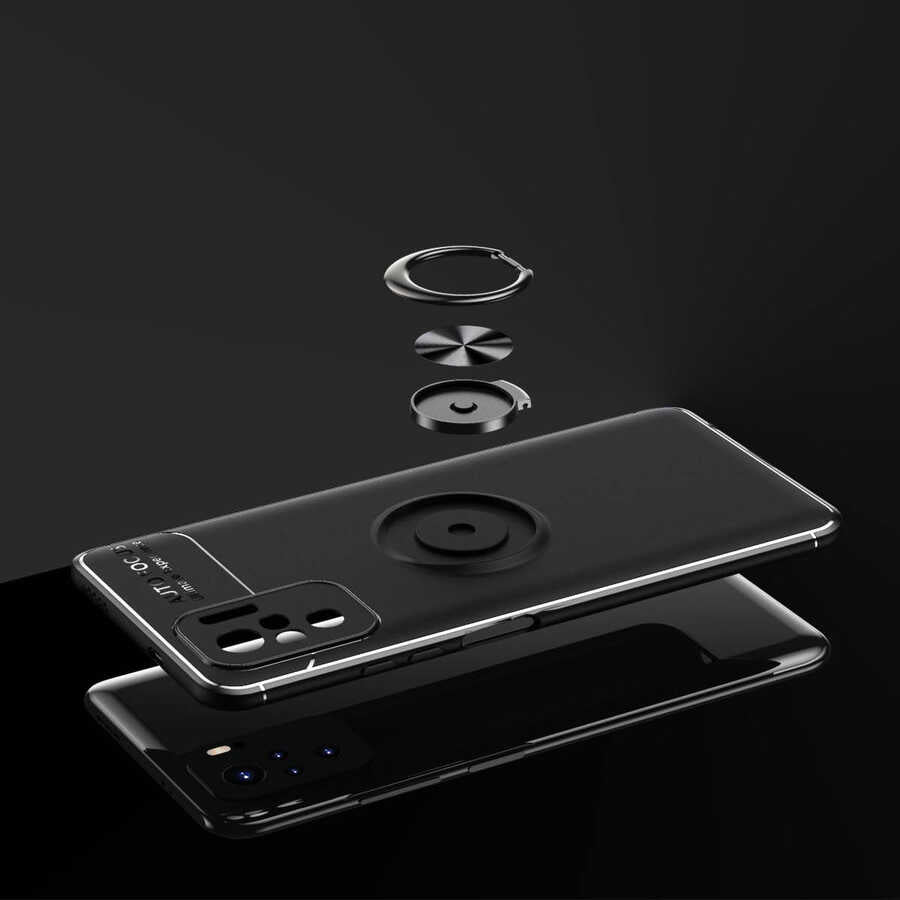 Xiaomi Redmi Note 10 Kılıf Zore Ravel Silikon Kapak Mavi