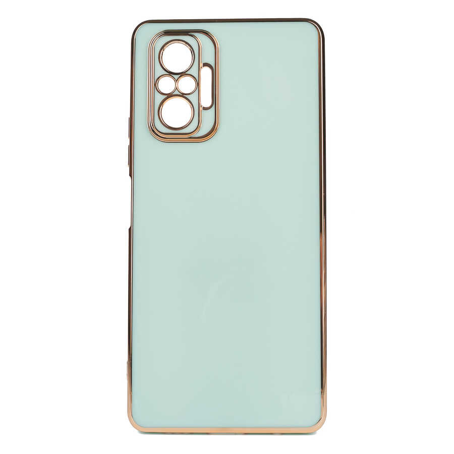 Xiaomi Redmi Note 10 Pro Kılıf Zore Bark Kapak Açık Yeşil