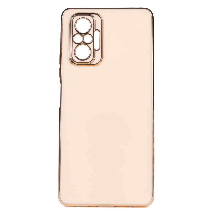 Xiaomi Redmi Note 10 Pro Kılıf Zore Bark Kapak Rose Gold