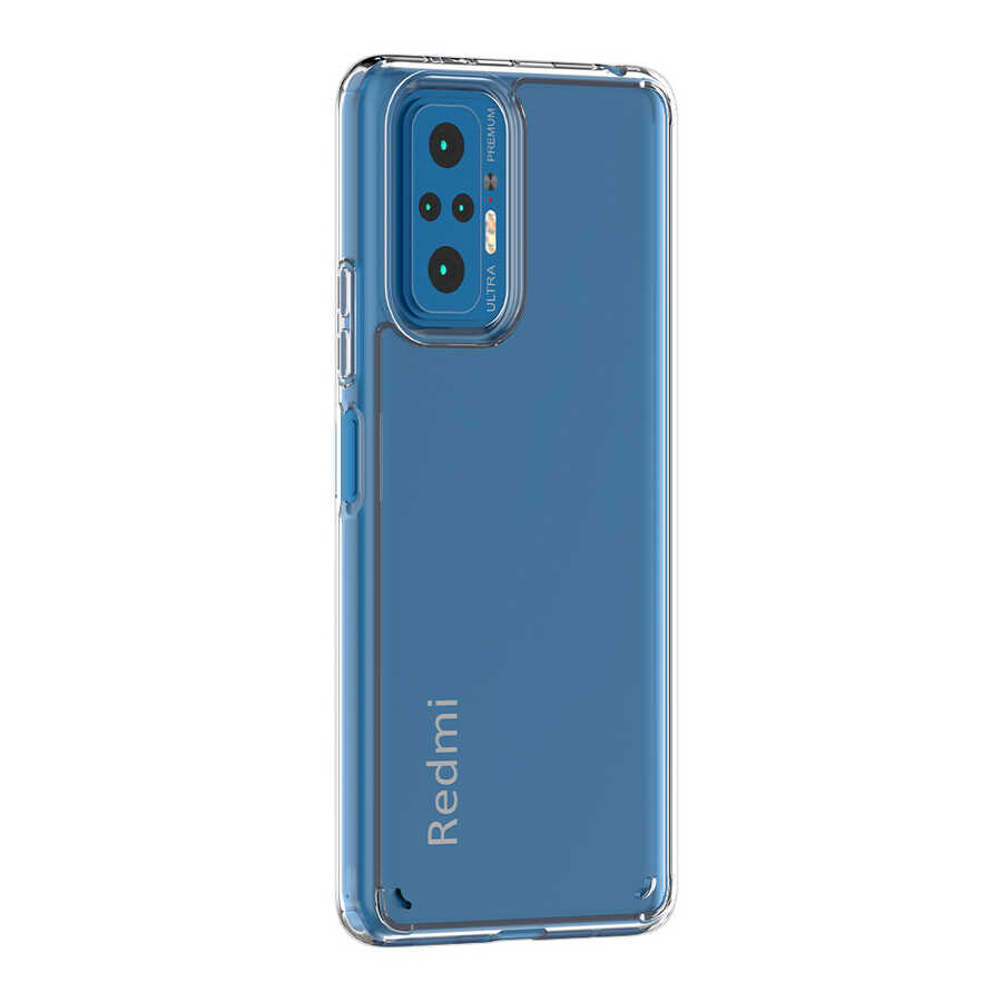 Xiaomi Redmi Note 10 Pro Kılıf Zore Coss Kapak Renksiz