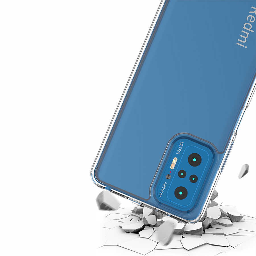 Xiaomi Redmi Note 10 Pro Kılıf Zore Coss Kapak Renksiz