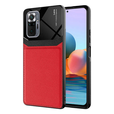 Xiaomi Redmi Note 10 Pro Kılıf Zore Emiks Kapak Lacivert