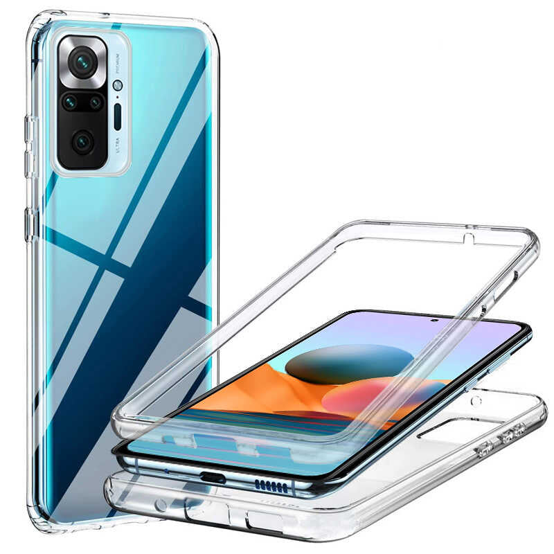 Xiaomi Redmi Note 10 Pro Kılıf Zore Enjoy Kapak Renksiz