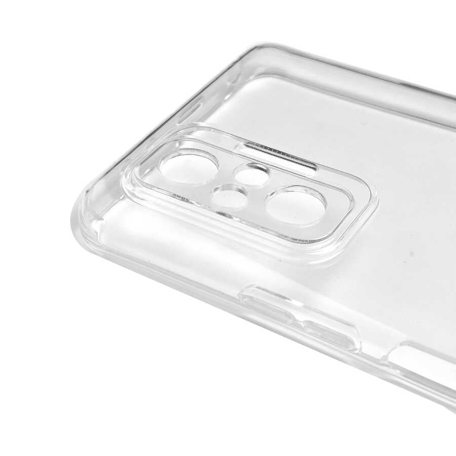 Xiaomi Redmi Note 10 Pro Kılıf Zore Kamera Korumalı Süper Silikon Kapak Renksiz