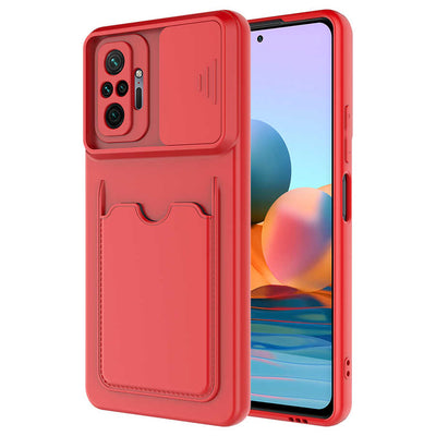 Xiaomi Redmi Note 10 Pro Kılıf Zore Kartix Kapak Lacivert