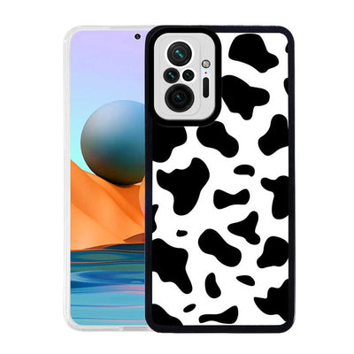 Xiaomi Redmi Note 10 Pro Kılıf Zore M-Fit Desenli Kapak Cow No1