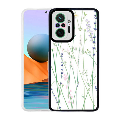 Xiaomi Redmi Note 10 Pro Kılıf Zore M-Fit Desenli Kapak Flower No4