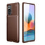 Xiaomi Redmi Note 10 Pro Kılıf Zore Negro Silikon Kapak Kahverengi