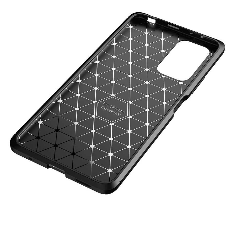 Xiaomi Redmi Note 10 Pro Kılıf Zore Negro Silikon Kapak Kahverengi