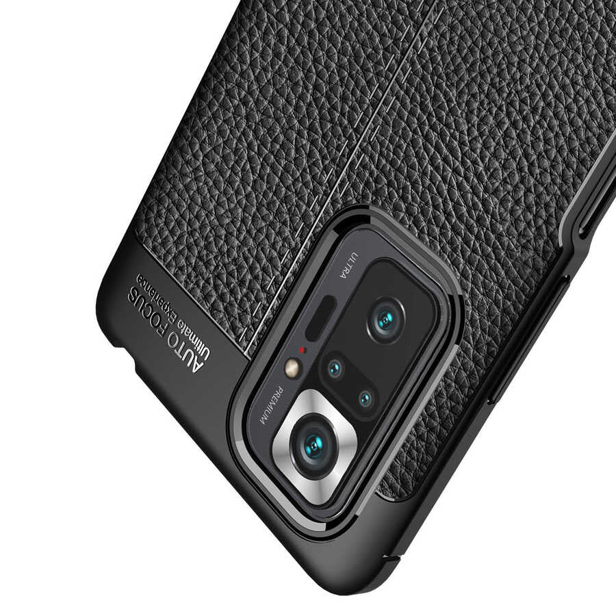 Xiaomi Redmi Note 10 Pro Kılıf Zore Niss Silikon Kapak Kırmızı