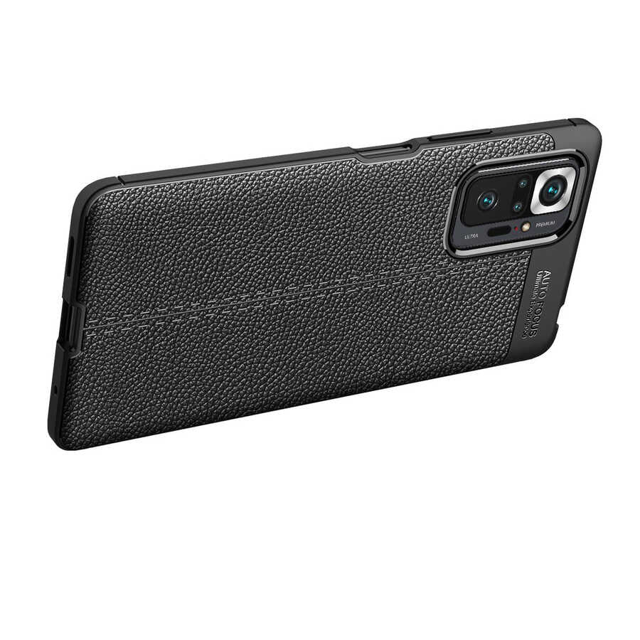 Xiaomi Redmi Note 10 Pro Kılıf Zore Niss Silikon Kapak Kırmızı