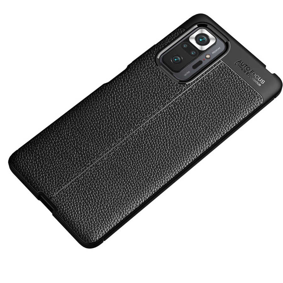 Xiaomi Redmi Note 10 Pro Kılıf Zore Niss Silikon Kapak Lacivert