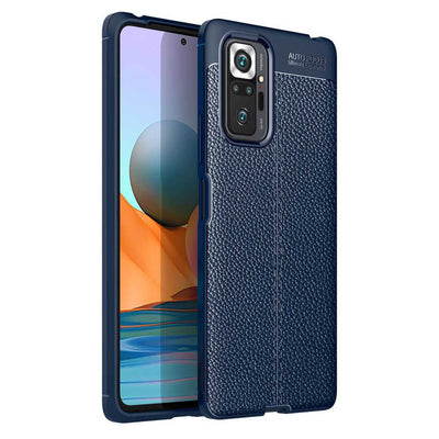 Xiaomi Redmi Note 10 Pro Kılıf Zore Niss Silikon Kapak Lacivert
